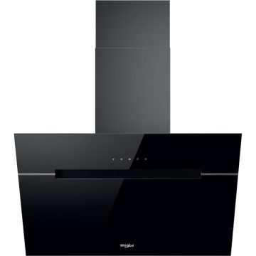  Whirlpool WHVP 62F LT SK fekete, beépíthető, döntött, méret:59,8 cm, zajszint:65 dB, páraelszívó