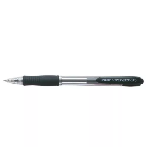 Pilot Super Grip 12 db/csomag fekete golyóstoll