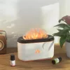 Aromaterapeutický difuzér a zvlhčovač vzduchu TOO HMF-AD-123-W s efektom plameňa
