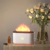 Aromaterapeutický difuzér a zvlhčovač vzduchu TOO HMF-AD-123-W s efektom plameňa