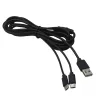 Ventaris C100B PS5/Xbox Series X|S kontrollerhez USB Type-C Dual fekete töltőkábel
