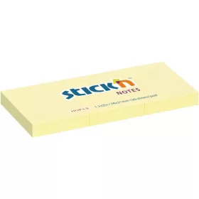   Stick'N 38x51 mm 3x100 lap pasztell sárga öntapadó jegyzettömb