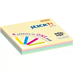   Stick'N Magic Pad 76x76 mm 100 lap pasztell mix öntapadó jegyzettömb