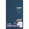 Stick'N 190,5 x 114 mm 50 Blatt/Block liniertes, pastellgelbes, selbstklebendes Notizbuch