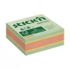 Stick'N 51x51 mm 240 Blatt Waldfarben Pastellmischung selbstklebender Würfelblock