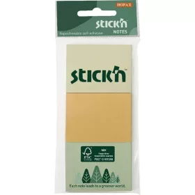   Stick'N 38x51 mm 3x100 Blatt (3 Blöcke/Packung) selbstklebender Notizblock in verschiedenen Pastellfarben