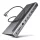 Axagon HMC-4KX3 11v1 strieborný USB HUB typu C