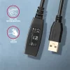 Axagon ADR-215 15m aktívny opakovací kábel USB 2.0 A samec - samica