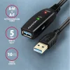 Axagon ADR-310 10m USB 3.2 Gen 1 A samec-samica aktívny opakovací kábel