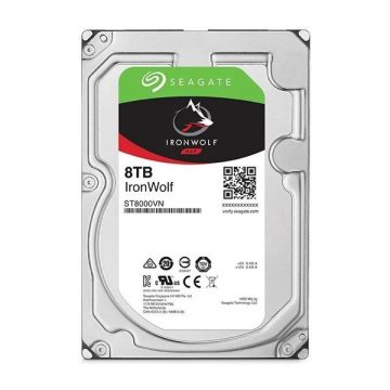   Seagate IronWolf NAS 3,5" 8000GB belső SATAIII 7200RPM 256MB winchester