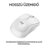 Logitech M240 Silent Bluetooth fehér egér