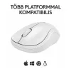 Logitech M240 Silent Bluetooth fehér egér