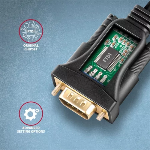 Axagon ADS-1PQN USB - soros aktív adapter kábel