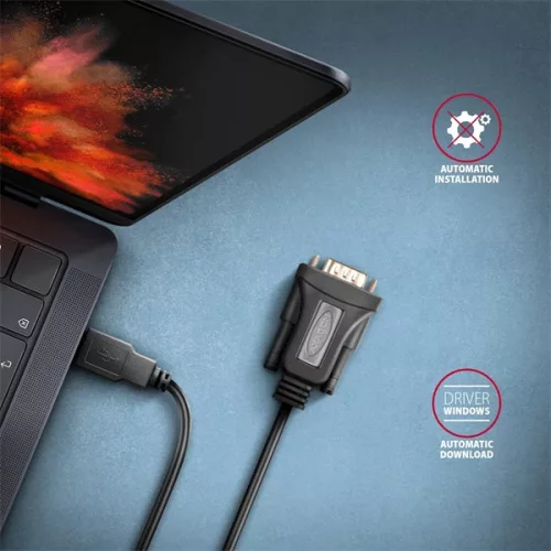 Axagon ADS-1PQN USB - soros aktív adapter kábel