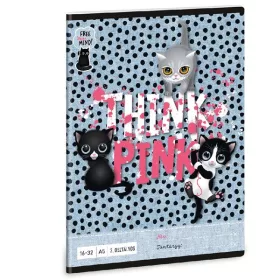   Ars Una Think-Pink 23 5285 A5 16-32 2.osztályos vonalas füzet