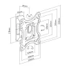 Stell SHO 7500 23"-42" VESA 200x200 dönthető fali konzol