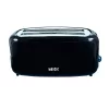 TOO TO-4SL-120-B LILY schwarzer 4-Scheiben-Toaster