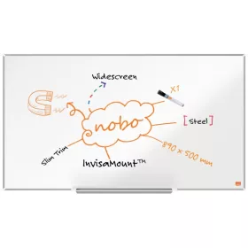   Nobo Impression Pro 89x50cm Breitbild-Magnet-Whiteboard aus Stahl