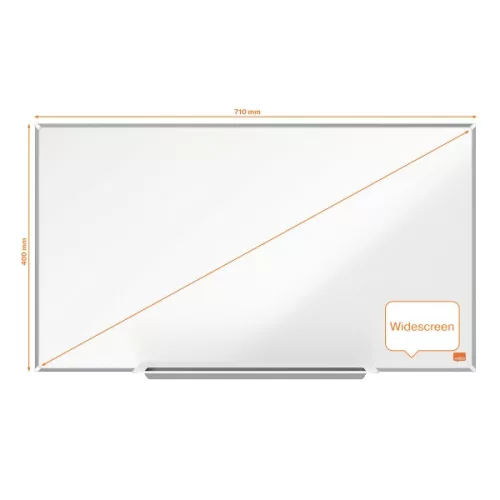 Nobo Impression Pro 71x40cm Breitbild-Magnet-Whiteboard aus Stahl