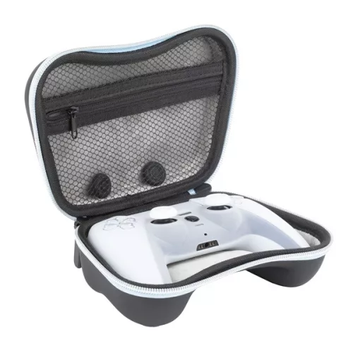 Mythics KX-MY-P5-PK-DS DualSense fekete utazótáska és védőkészlet