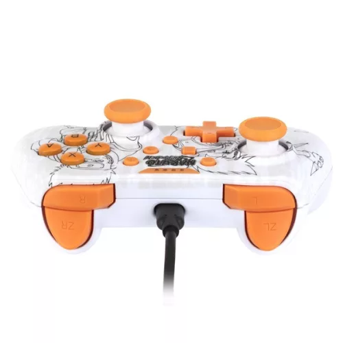 Konix KX-NAR-SW-PAD-WHI Naruto Nintendo Switch/PC vezetékes fehér kontroller