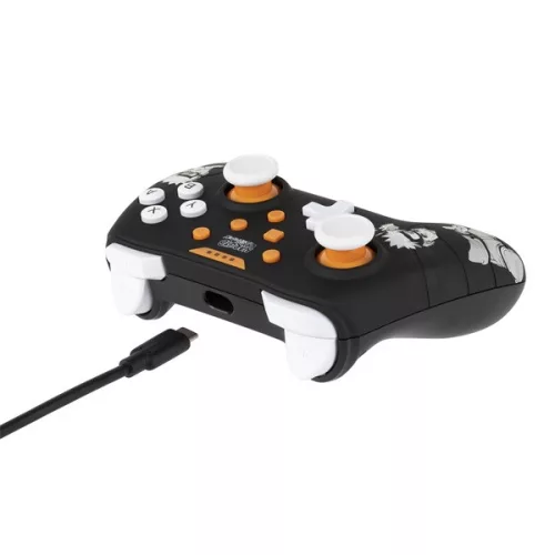 Konix KX-NAR-SW-PAD-BLA Naruto Nintendo Switch/PC vezetékes fekete kontroller