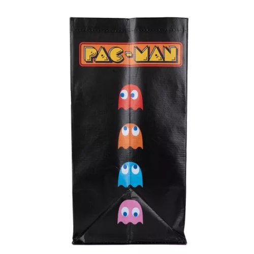 Konix Pac-Man fekete bevásárló táska
