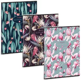   Ars Una Botanicals-mix 23 (5326) A4 extra kapcsos kockás füzet