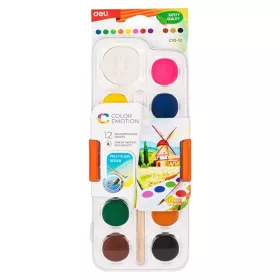 Deli Color Emotion set od 12 akvarela, 28 mm