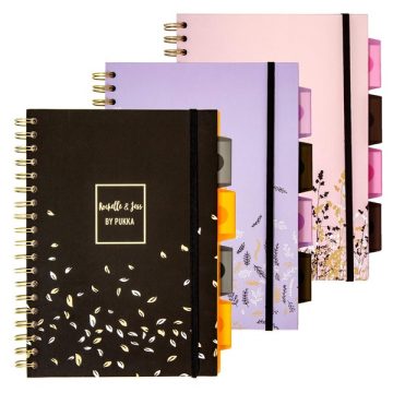   Pukka Pad Project Book Rochelle & Jess B5 PP 200 oldalas vonalas spirálfüzet