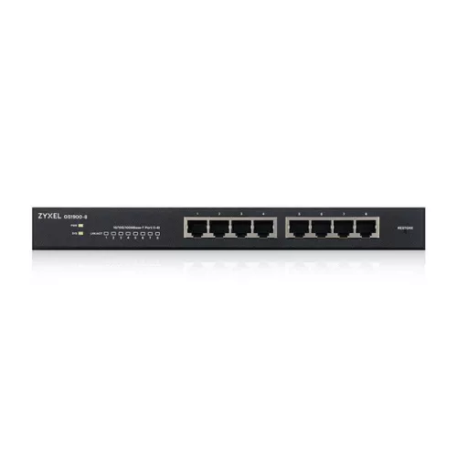 ZyXEL GS1900-8-EU0102F 8x GbE LAN port pametni upravljani desktop switch