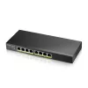 ZyXEL GS1915-8EP-EU0101F 8x GbE PoE LAN (60W) pametni upravljani PoE preklopnik