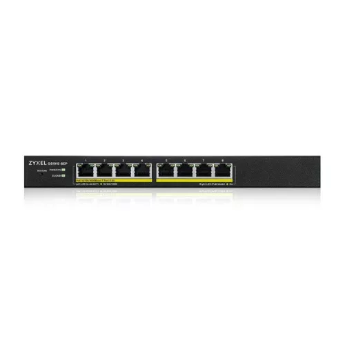 ZyXEL GS1915-8EP-EU0101F 8x GbE PoE LAN (60W) pametni upravljani PoE preklopnik