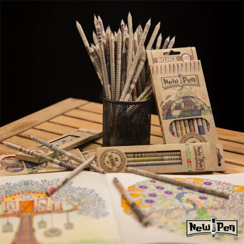 New Pen 12 db-os színesceruza készlet