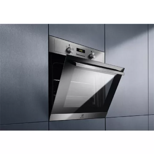 Electrolux EOF3H40BX Edelstahl, Einbaugerät, Backofenvolumen: 65 l, Grill, Umluft, Backofen