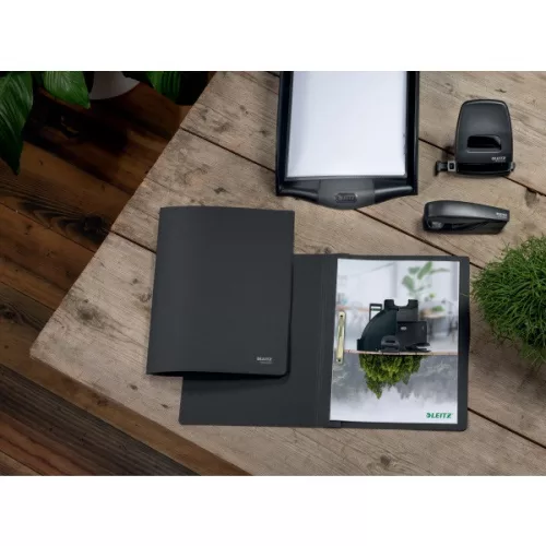 Leitz Recycle A4 karton fekete gyorsfűző