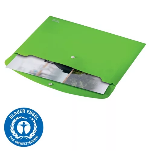 Leitz Recycle A4 PP zöld irattartó tasak