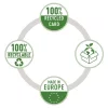 Leitz Recycle kartonska mapa A4 žute gumene boje