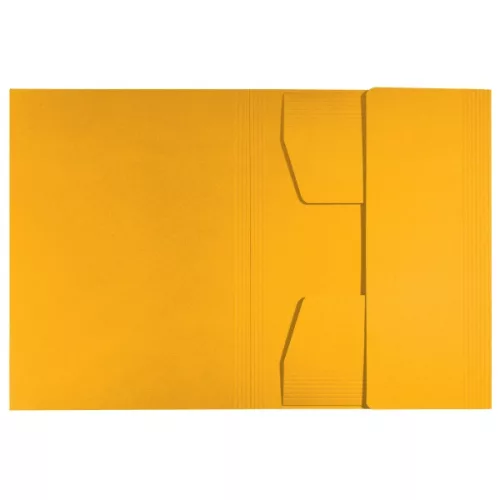 Leitz Recycle A4 karton sárga 3-pólyás mappa
