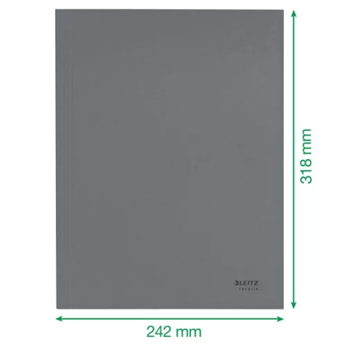 Leitz Recycle A4 karton sárga 3-pólyás mappa