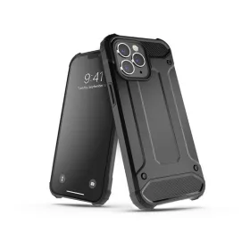   Haffner PT-6454 iPhone 14 Plus ütésálló fekete műanyag hátlap