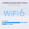 TP-Link DECO X50-Outdoor AX3000 Whole Home Mesh Wi-Fi 6 802.11ax Kültéri Vezeték nélküli rendszer (1db-os)