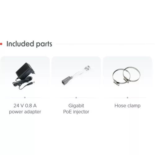 MikroTik ATL LTE18 kit 4x4 MIMO 1xGbE LAN port 1x microSIM foglalat beépített LTE18 modem LTE antenna