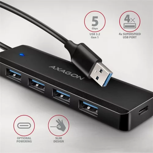 Axagon HUE-C1A 4x USB USB HUB