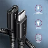 Axagon BUCM32-CF10AB 1m predlžovací kábel USB C čierny