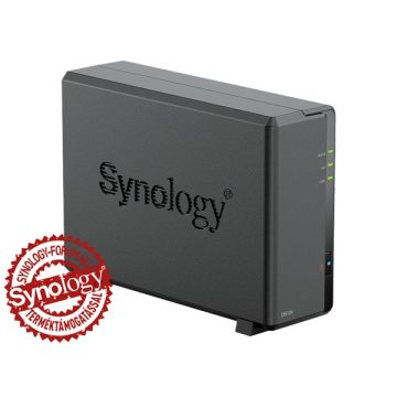   Synology DiskStation DS124 1x SSD/HDD NAS + regisztrációs kártya