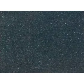   Kreativna samoljepljiva crna gumena folija s glitterom, 20x30 cm, debljine 2 mm