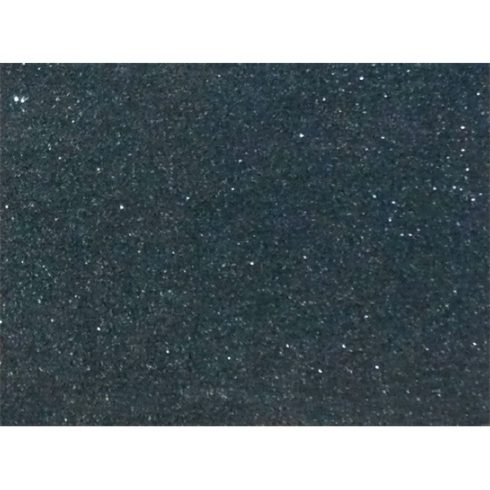 Kreatív 20x30cm öntapadós 2mm glitteres fekete dekorgumilap