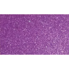   Kreativan samoljepljivi gumeni list s ljubičastim šljokicama dimenzija 20x30 cm, debljine 2 mm