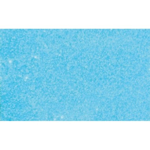Kreatív 20x30cm öntapadós 2mm glitteres türkizkék dekorgumilap